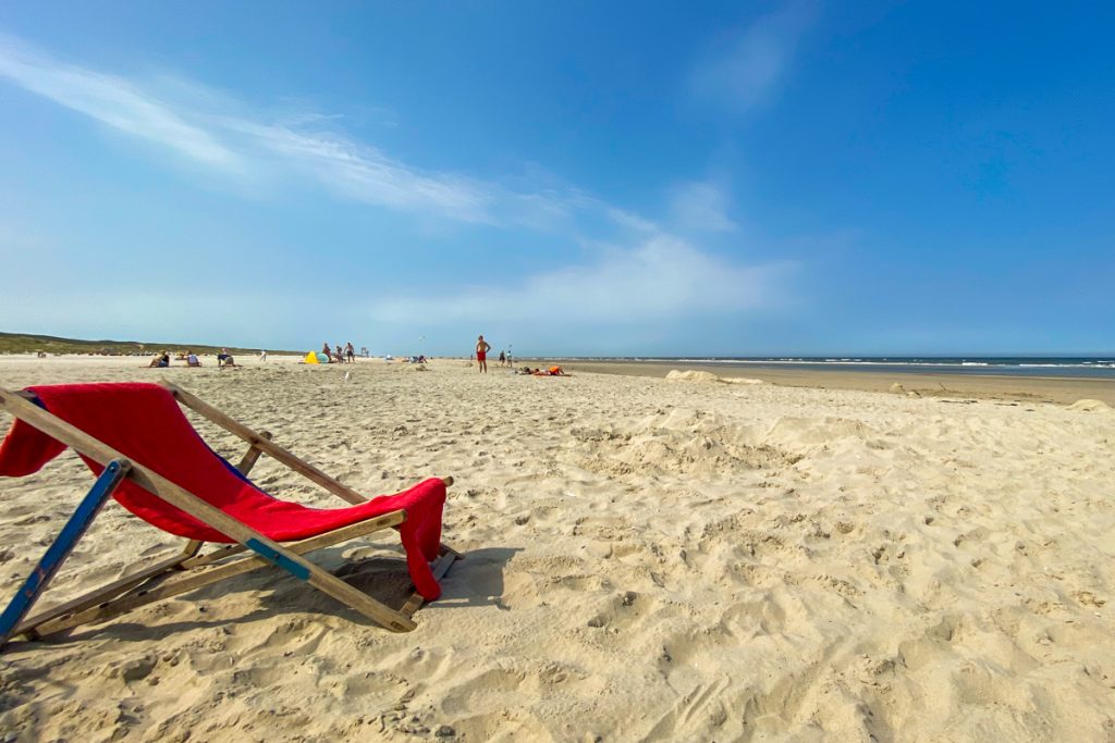 Juist im Sommer - am Strand